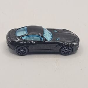 '15 Mercedes-AMG GT Hot Wheels 2018 Nightburnerz #142 Black 10SP 1:64 Loose